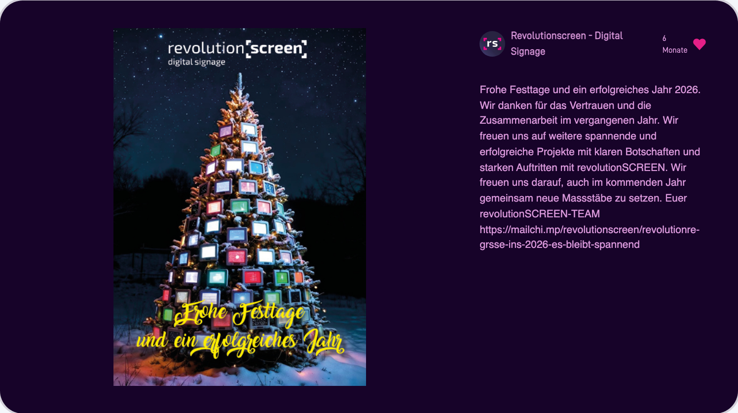 Esempio sullo Screen.