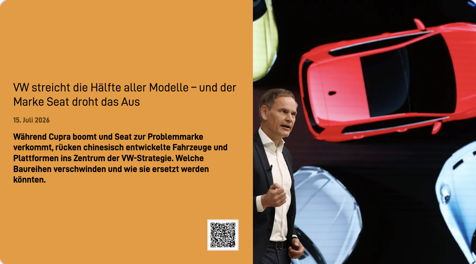 Automatisch aus dem Feed – jeder Beitrag im einheitlichen Layout.