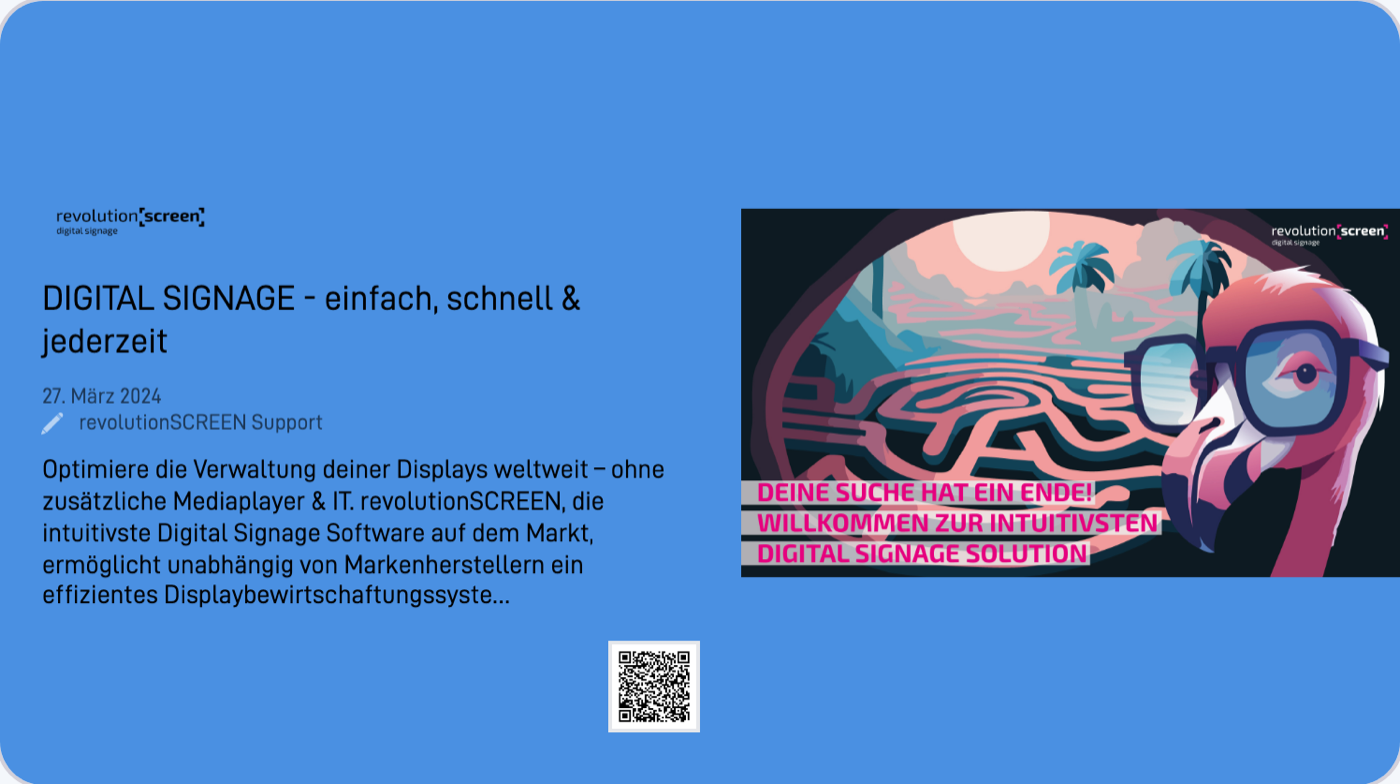 Beitrag aus SharePoint in der Live-Vorschau (Bild rechts, Text links).